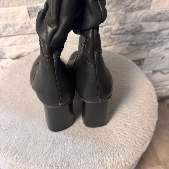 Andre Assous Black Heeled Boots - Picture 8 of 8